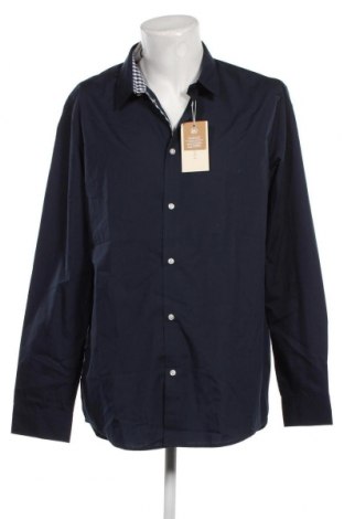 Ανδρικό πουκάμισο Pier One, Μέγεθος 3XL, Χρώμα Μπλέ, Τιμή 23,71 €