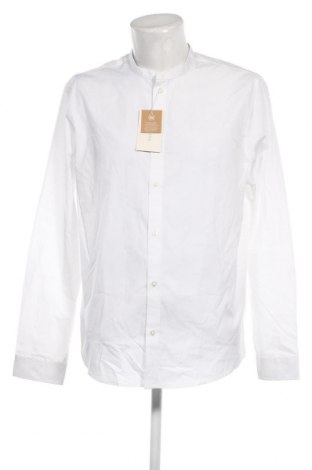 Ανδρικό πουκάμισο Pier One, Μέγεθος XXL, Χρώμα Λευκό, Τιμή 20,15 €