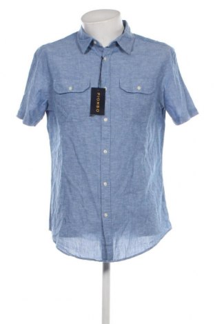 Ανδρικό πουκάμισο Piombo, Μέγεθος L, Χρώμα Μπλέ, Τιμή 41,54 €