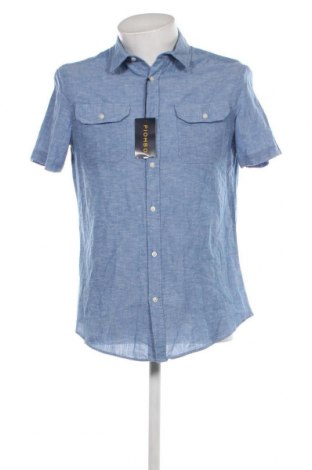 Ανδρικό πουκάμισο Piombo, Μέγεθος M, Χρώμα Μπλέ, Τιμή 23,66 €