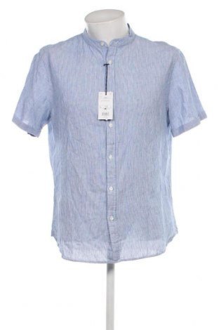 Ανδρικό πουκάμισο Piombo, Μέγεθος L, Χρώμα Μπλέ, Τιμή 19,45 €