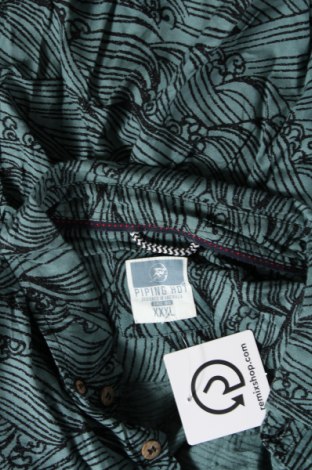 Ανδρικό πουκάμισο Piping Hot, Μέγεθος 3XL, Χρώμα Μπλέ, Τιμή 13,99 €