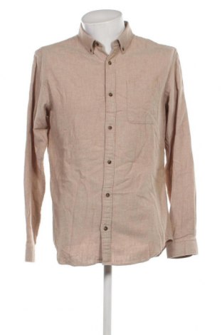 Ανδρικό πουκάμισο Produkt by Jack & Jones, Μέγεθος L, Χρώμα  Μπέζ, Τιμή 9,46 €