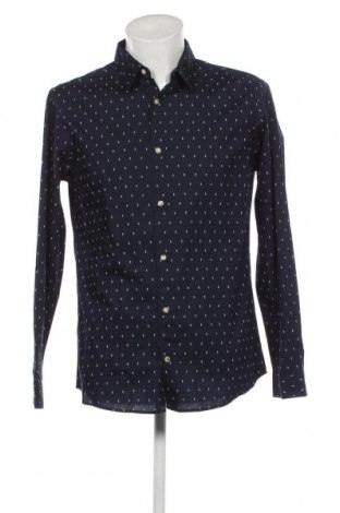 Ανδρικό πουκάμισο Produkt by Jack & Jones, Μέγεθος L, Χρώμα Μπλέ, Τιμή 19,98 €