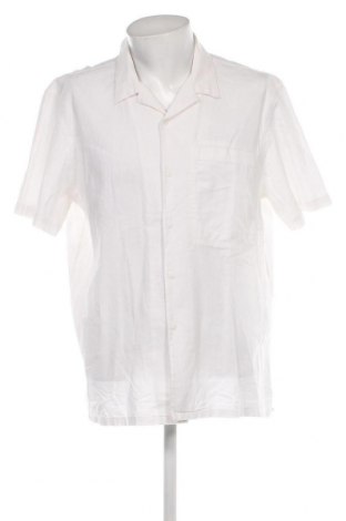 Мъжка риза Pull&Bear, Размер XL, Цвят Бял, Цена 25,52 лв.