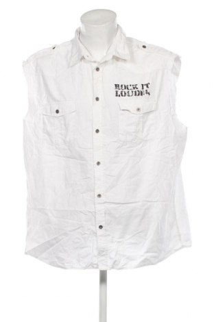 Ανδρικό πουκάμισο Rainbow, Μέγεθος 3XL, Χρώμα Λευκό, Τιμή 14,53 €