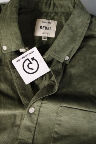 Ανδρικό πουκάμισο Redefined Rebel, Μέγεθος M, Χρώμα Πράσινο, Τιμή 37,11 €