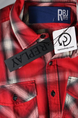 Pánska košeľa  Replay, Veľkosť L, Farba Červená, Cena  31,55 €