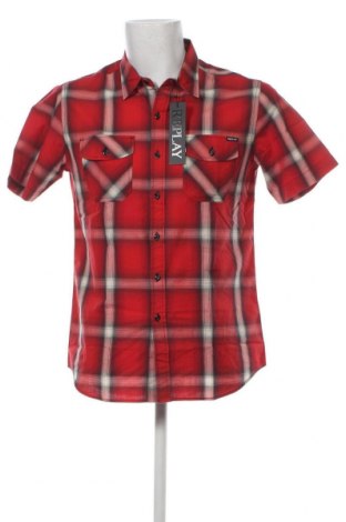Мъжка риза Replay, Размер L, Цвят Червен, Цена 57,12 лв.