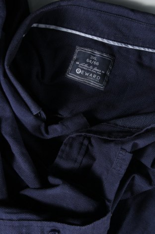 Ανδρικό πουκάμισο Reward, Μέγεθος 3XL, Χρώμα Μπλέ, Τιμή 17,94 €