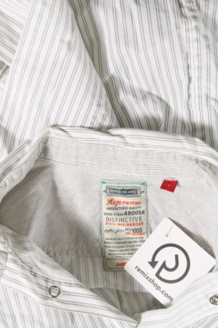 Ανδρικό πουκάμισο River Island, Μέγεθος S, Χρώμα Λευκό, Τιμή 3,81 €