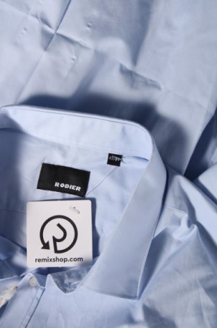 Ανδρικό πουκάμισο Rodier, Μέγεθος XL, Χρώμα Μπλέ, Τιμή 77,32 €