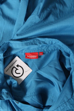 Ανδρικό πουκάμισο Rossi, Μέγεθος XXL, Χρώμα Μπλέ, Τιμή 8,97 €