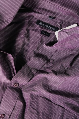 Мъжка риза Rover&Lakes, Размер XXL, Цвят Лилав, Цена 29,00 лв.