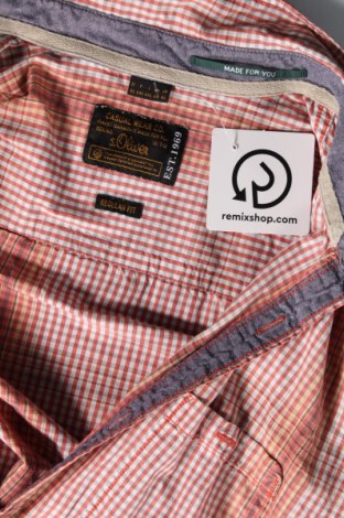 Ανδρικό πουκάμισο S.Oliver, Μέγεθος XL, Χρώμα Πολύχρωμο, Τιμή 8,02 €