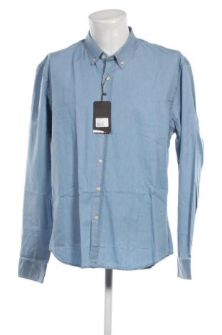 Ανδρικό πουκάμισο SMF, Μέγεθος XXL, Χρώμα Μπλέ, Τιμή 24,86 €