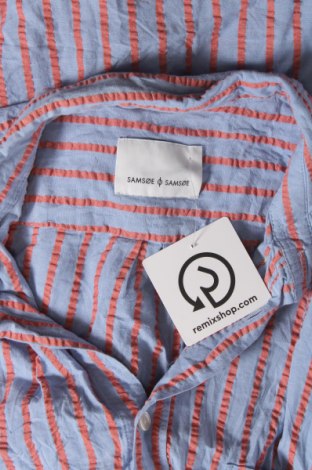 Ανδρικό πουκάμισο Samsoe & Samsoe, Μέγεθος S, Χρώμα Μπλέ, Τιμή 11,58 €