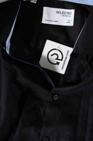 Ανδρικό πουκάμισο Selected Homme, Μέγεθος M, Χρώμα Μαύρο, Τιμή 42,27 €