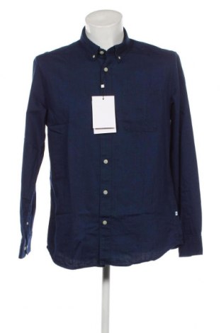 Ανδρικό πουκάμισο Selected Homme, Μέγεθος L, Χρώμα Μπλέ, Τιμή 22,40 €