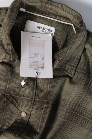 Pánska košeľa  Selected Homme, Veľkosť L, Farba Zelená, Cena  42,27 €