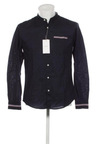 Ανδρικό πουκάμισο Springfield, Μέγεθος M, Χρώμα Μπλέ, Τιμή 17,88 €