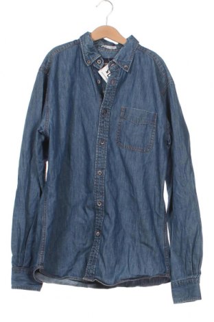 Ανδρικό πουκάμισο Springfield, Μέγεθος M, Χρώμα Μπλέ, Τιμή 3,56 €