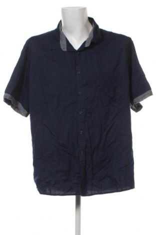 Ανδρικό πουκάμισο Straight Up, Μέγεθος 5XL, Χρώμα Μπλέ, Τιμή 13,10 €
