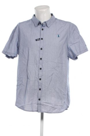 Ανδρικό πουκάμισο Terre De Marins, Μέγεθος 3XL, Χρώμα Μπλέ, Τιμή 28,57 €