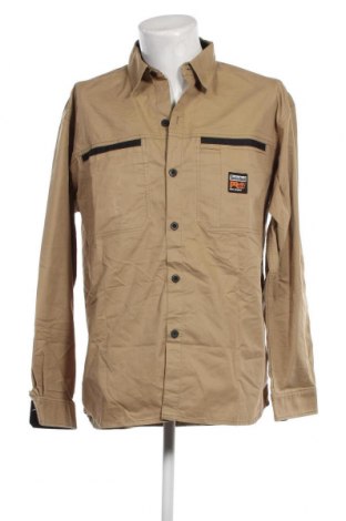 Мъжка риза Timberland, Размер XL, Цвят Бежов, Цена 52,38 лв.