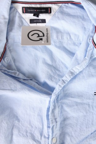 Herrenhemd Tommy Hilfiger, Größe L, Farbe Blau, Preis 96,73 €