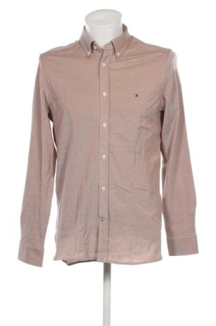 Мъжка риза Tommy Hilfiger, Размер M, Цвят Бежов, Цена 182,00 лв.