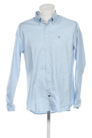 Herrenhemd Tommy Hilfiger, Größe XL, Farbe Blau, Preis 96,73 €