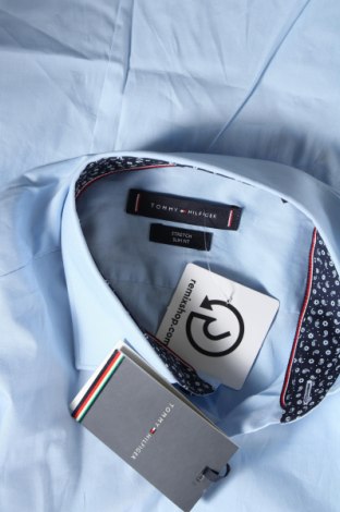 Ανδρικό πουκάμισο Tommy Hilfiger, Μέγεθος M, Χρώμα Μπλέ, Τιμή 112,58 €