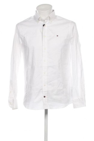 Herrenhemd Tommy Hilfiger, Größe M, Farbe Weiß, Preis 75,99 €