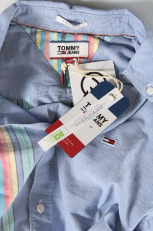 Мъжка риза Tommy Jeans, Размер XS, Цвят Син, Цена 150,00 лв.