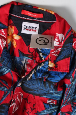 Ανδρικό πουκάμισο Tommy Jeans, Μέγεθος M, Χρώμα Πολύχρωμο, Τιμή 77,94 €