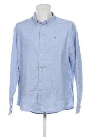 Herrenhemd Tommy Jeans, Größe 3XL, Farbe Blau, Preis € 82,32