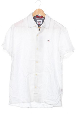 Мъжка риза Tommy Jeans, Размер S, Цвят Бял, Цена 87,45 лв.