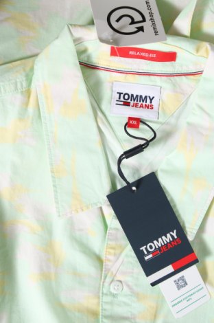 Ανδρικό πουκάμισο Tommy Jeans, Μέγεθος XXL, Χρώμα Πολύχρωμο, Τιμή 102,06 €