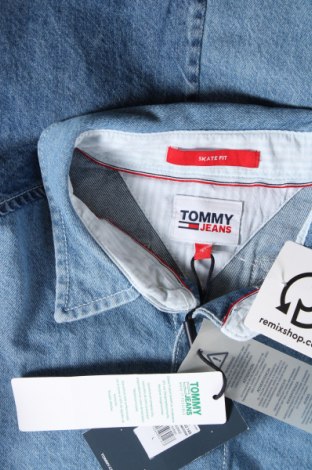 Męska koszula Tommy Jeans, Rozmiar L, Kolor Niebieski, Cena 582,14 zł