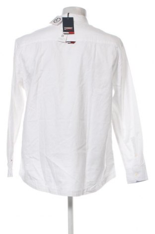 Мъжка риза Tommy Jeans, Размер M, Цвят Бял, Цена 65,52 лв.