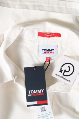 Pánska košeľa  Tommy Jeans, Veľkosť M, Farba Biela, Cena  103,20 €