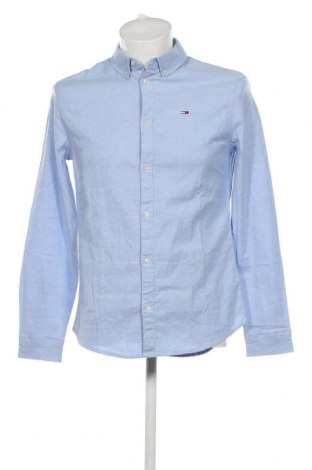 Herrenhemd Tommy Jeans, Größe M, Farbe Blau, Preis € 83,59