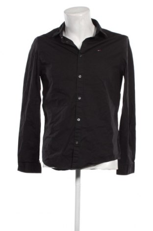 Ανδρικό πουκάμισο Tommy Jeans, Μέγεθος L, Χρώμα Μαύρο, Τιμή 47,17 €