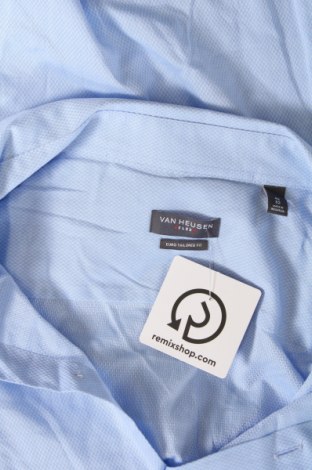 Herrenhemd Van Heusen, Größe 4XL, Farbe Blau, Preis 20,18 €