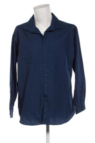 Ανδρικό πουκάμισο Van Heusen, Μέγεθος 4XL, Χρώμα Μπλέ, Τιμή 17,94 €