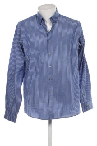 Ανδρικό πουκάμισο Van Heusen, Μέγεθος L, Χρώμα Μπλέ, Τιμή 5,34 €