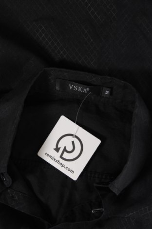 Ανδρικό πουκάμισο Vska, Μέγεθος XS, Χρώμα Μαύρο, Τιμή 1,65 €