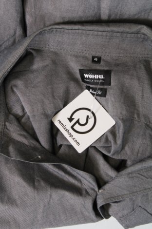 Мъжка риза Wohrl, Размер XXL, Цвят Сив, Цена 11,89 лв.