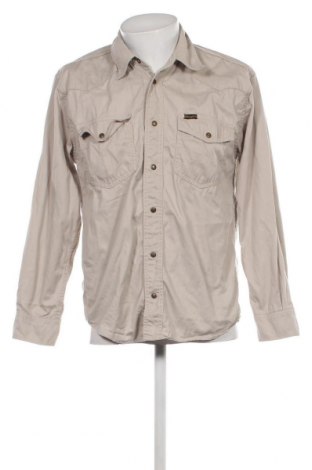 Мъжка риза Wrangler, Размер S, Цвят Бежов, Цена 19,50 лв.